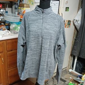 Tek Gear Black And GRAY Fleece Pullovers 2xl